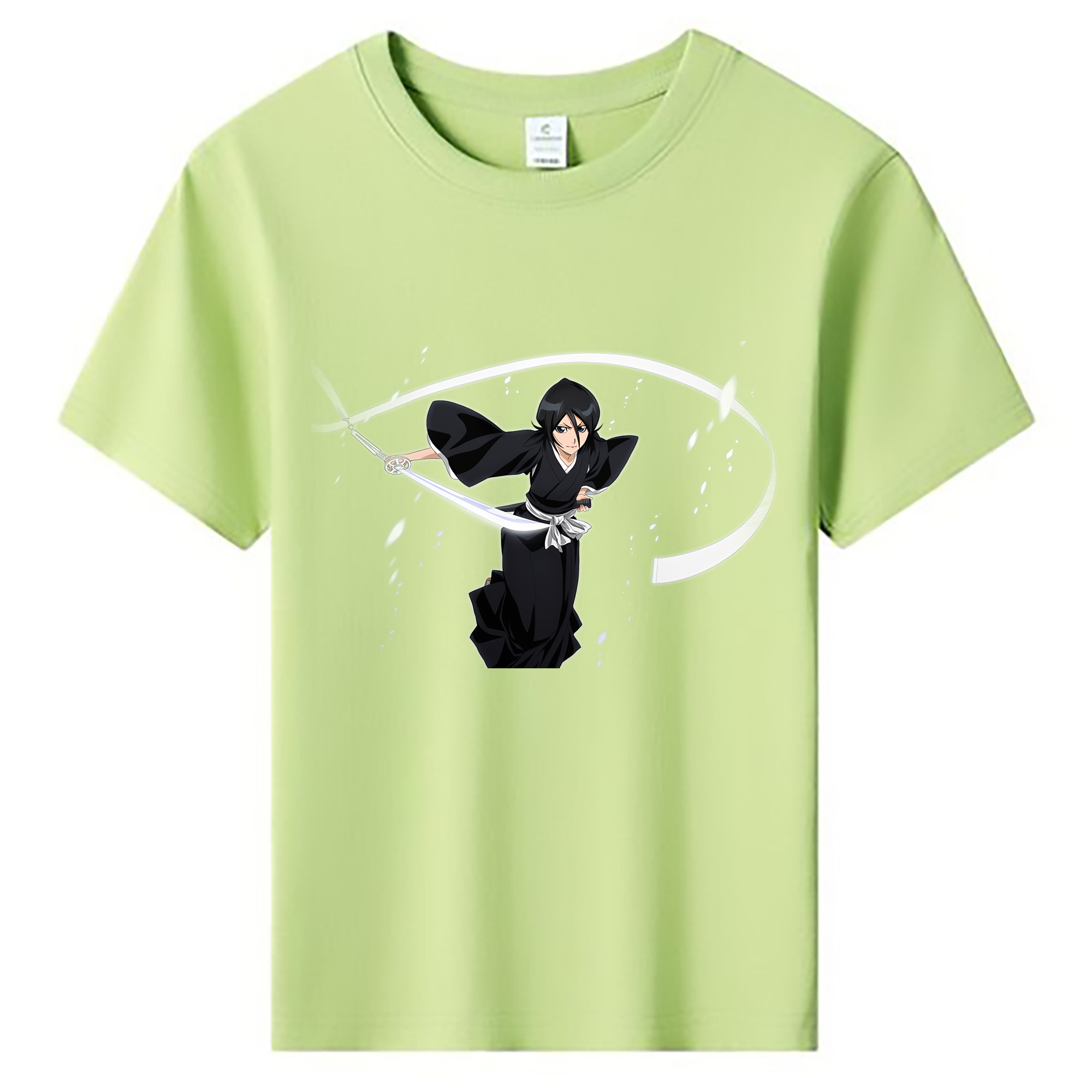 （画像用） ブリーチ 朽木ルキア BLEACH Kuchiki Rukia 綿100％キッズTシャツ（フロントプリント）